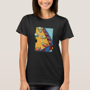 T-shirt Jeu d'arcade Vintage Pinball Machine 1