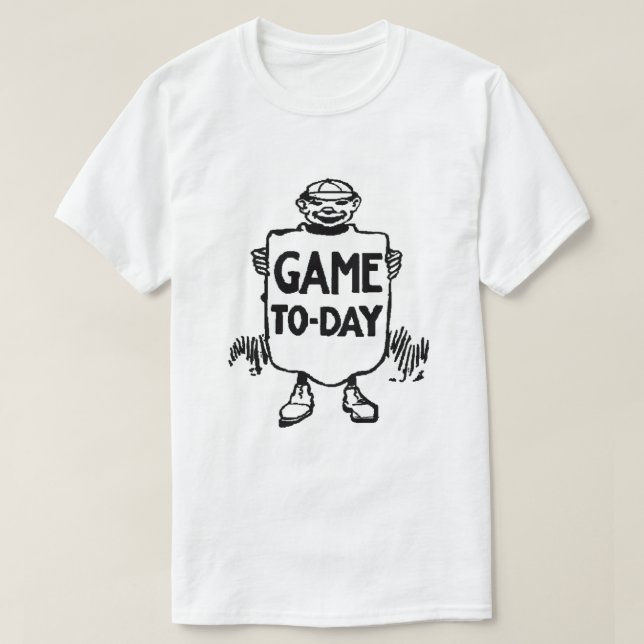 T-shirt Jeu d'aujourd'hui (Design devant)