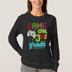 T-shirt Jeu de 3e année sur le troisième contrôleur vidéo 