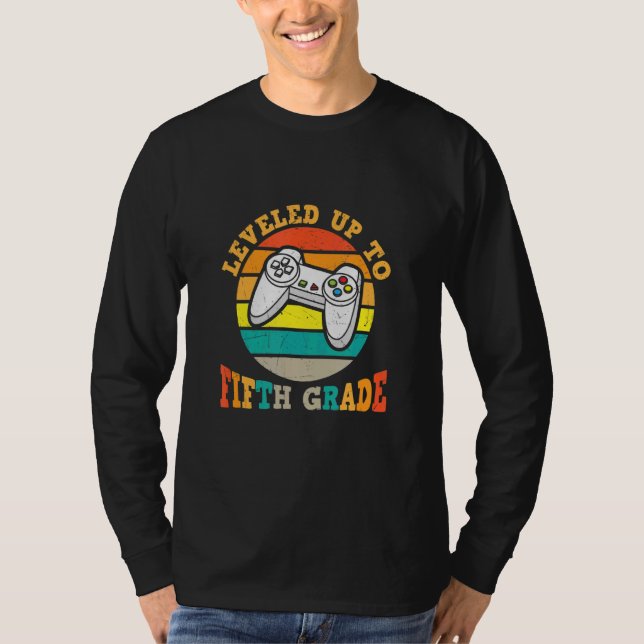 T-shirt Jeu De 5E Année Jusqu'À La 5E Année (Devant)