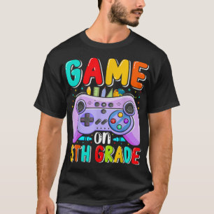 T-shirt Jeu de 5e année Premier jour de 5e année pour enfa