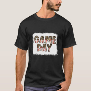 T-shirt Jeu de baseball Leopard Vibes Baseball Maman Mothe
