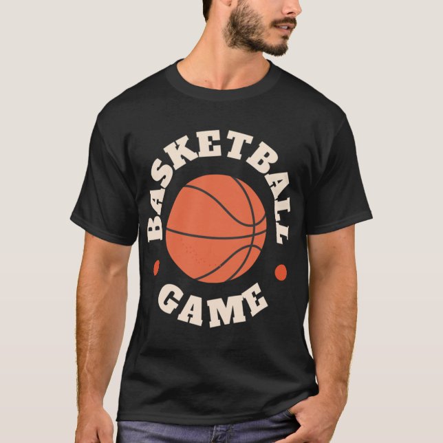 T-shirt Jeu de basket (Devant)