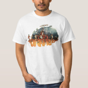 T-shirt Jeu De Basketball vintage, Joueurs De Basketball