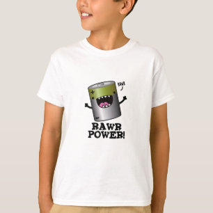 T-shirt Jeu de batterie Rawy Power Funny