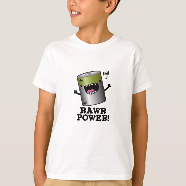 T-shirt Jeu de batterie Rawy Power Funny (Devant)