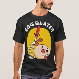 T-shirt Jeu de boxe amusant de beatère d'oeufs