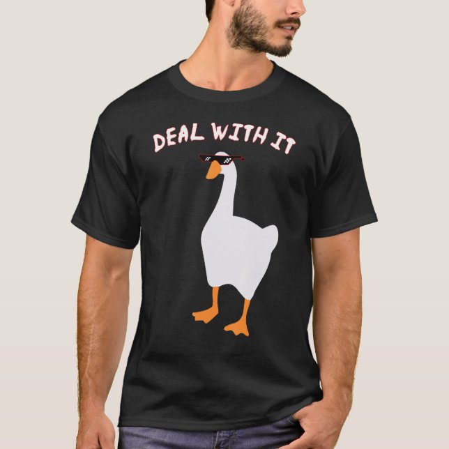 T-shirt Jeu de canard drôle sans titre Mème à gérer_1 (Devant)
