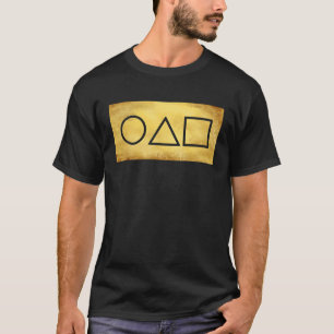 T-shirt Jeu de carte Carré Triangle Cercle