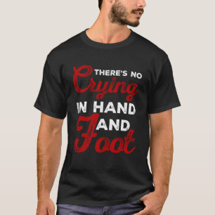 T-shirt Jeu de cartes amusantes Il n'y a pas de pleurer à