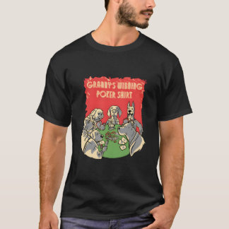 T-shirt Jeu de cartes de casino de poker gagnant de grands