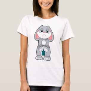T-shirt Jeu de cartes de Poker Rabbit Poker
