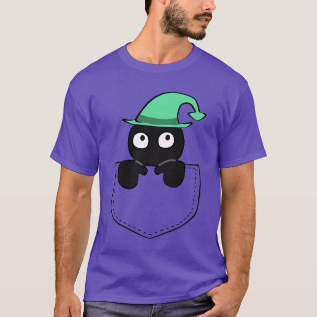 T-shirt Jeu de cartes d'horreur Inscryption Dancing Pocket (Devant)