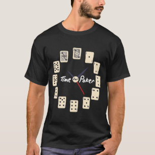 T-shirt Jeu de cartes temps de tournoi pour le poker