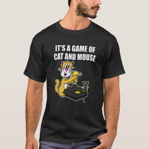 T-shirt Jeu De Chat Et De Souris Jeu Pour Les Joueurs Et C
