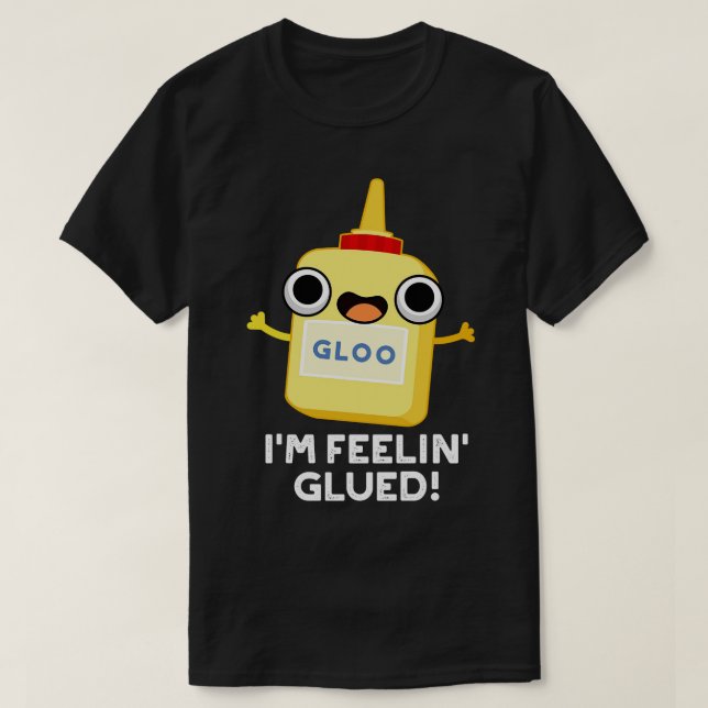 T-shirt Jeu de colle amusant 1 (Design devant)