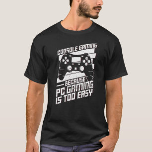 T-shirt Jeu De Console Pour Un Joueur En Ligne