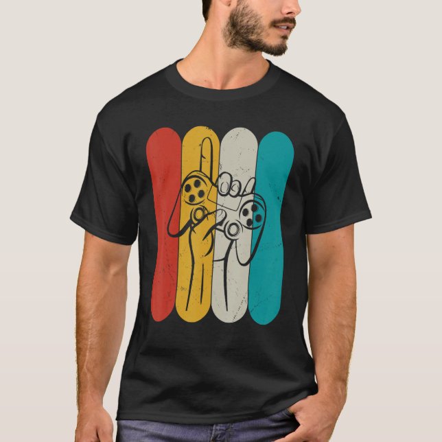 T-shirt Jeu de contrôleur de jeu (Devant)