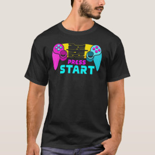 T-shirt Jeu de contrôleur de jeux vidéo Gamer