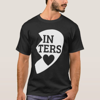 T-shirt Jeu De Correspondance Coeur Deux Soeurs Sur 2