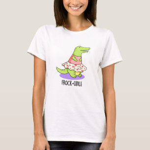 T-shirt Jeu de crocodile amusant de roche-odile