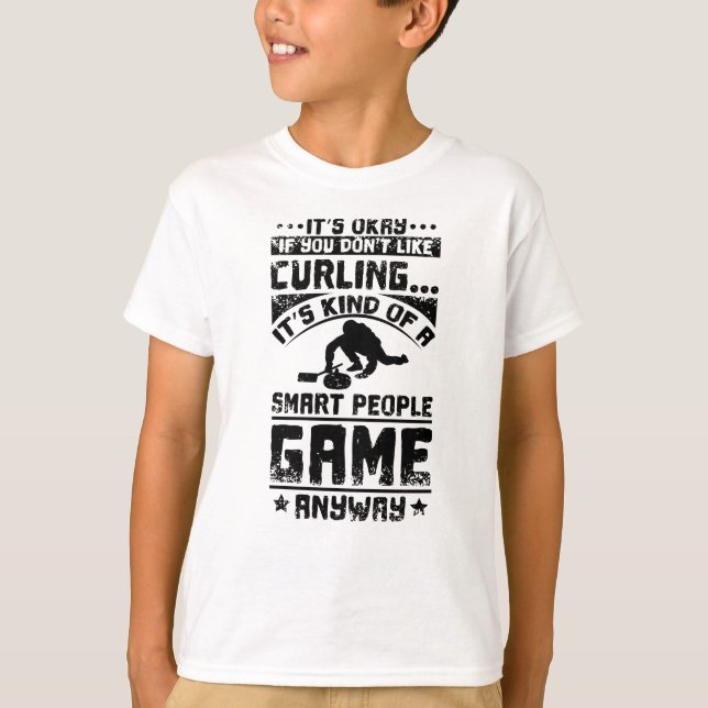 T-shirt Jeu de curling (Devant)
