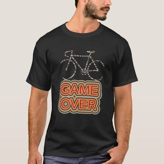 T-shirt Jeu de cyclisme (Devant)
