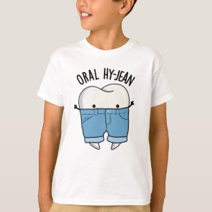 T-shirt Jeu de dents amusant Hy-jean Oral