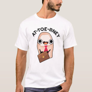 T-shirt Jeu de doigts de pieds amusant procureur