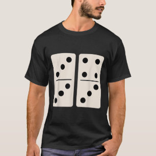 T-shirt Jeu de domino 6 7 Drôle 67 Alpha Argot Gen Z Brain