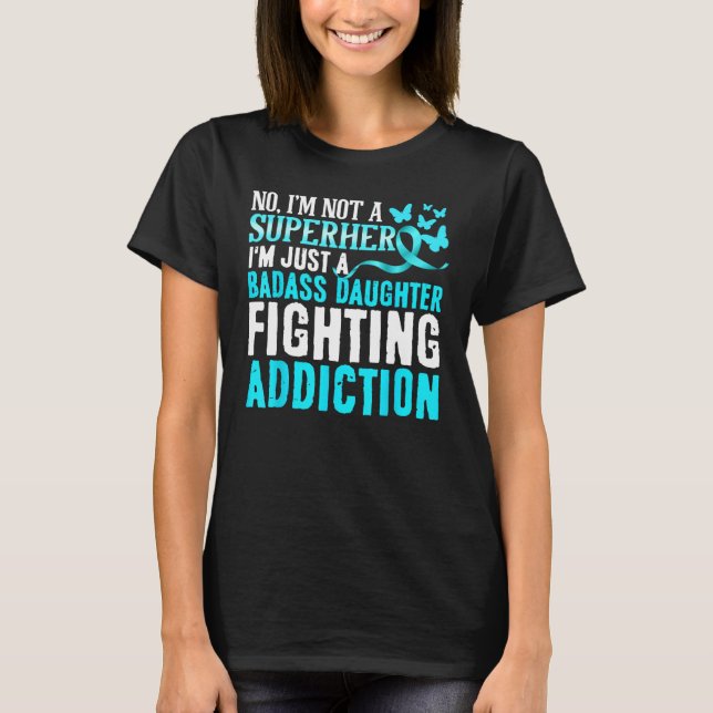 T-shirt Jeu de drogues Sensibilisation à l'alcool Recouvre (Devant)