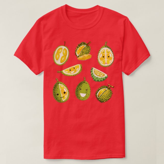 T-shirt Jeu de durians 1 (Design devant)