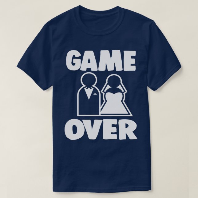 T-shirt Jeu de fête de Bachelor Bachelorette de mariage te (Design devant)