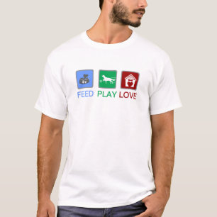 T-shirt jeu de flux amour