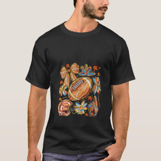 T-shirt Jeu de football féminin Jour Sport Lover Automne A