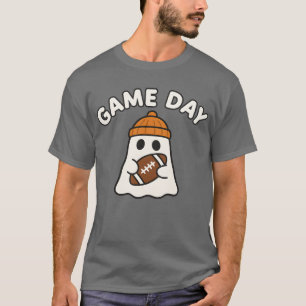 T-shirt Jeu de Football Jour Fantôme Halloween