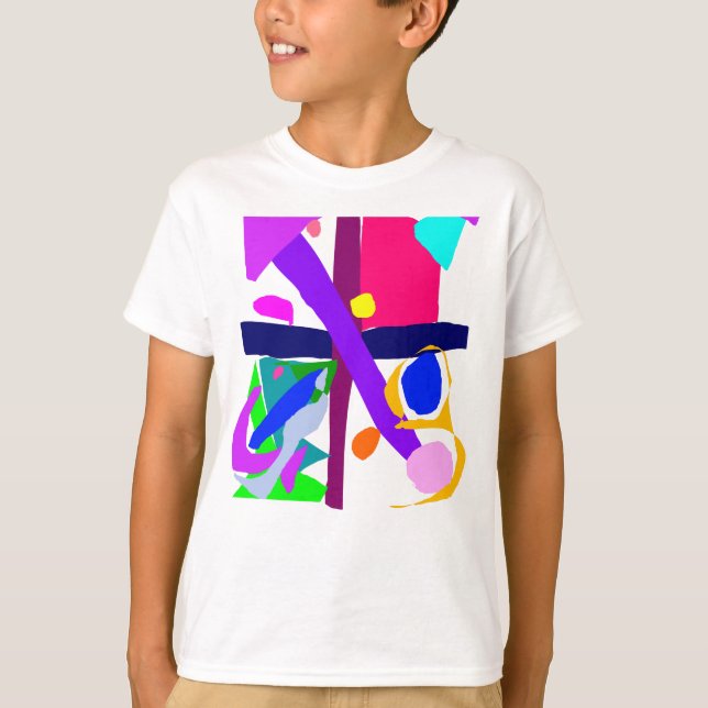 T-shirt Jeu de football olympique victorieux à la télévisi (Devant)