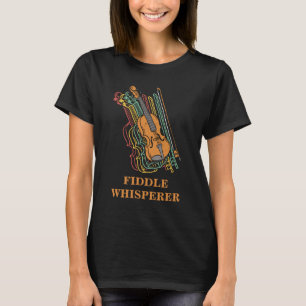 T-shirt Jeu de fouet Vintage pour violon personnalisé