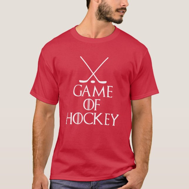 T-shirt Jeu de Hockey vintage (Devant)