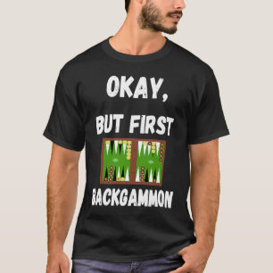 T-shirt Jeu de jacquet Jeu en bois Jeu de jeu Jeu de conse
