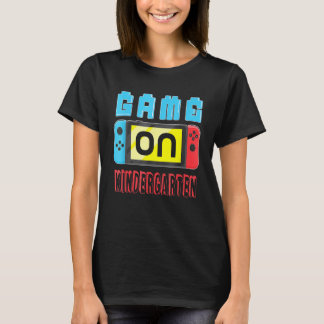 T-shirt Jeu De Jeu À La Maternelle Jeu Joueur Retour À L'É