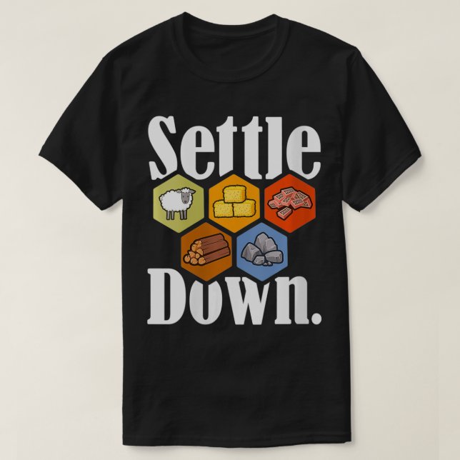T-shirt Jeu de jeu de société pour les femmes la nuit le p (Design devant)