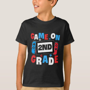 T-shirt Jeu De Jeu Sur 2E Année Deuxième Jour École G