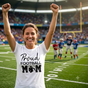 T-shirt Jeu de jour de match de football personnalisé pour