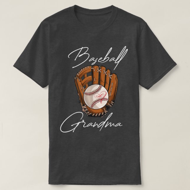 T-shirt Jeu de la grand-mère de baseball Jour de baseball  (Design devant)
