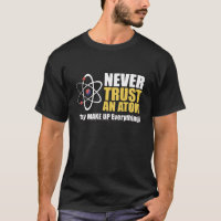 Jeu de mots drôle sur la science de l'atome "Inven
