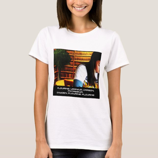 T-shirt Jeu de mots scientifique (Devant)
