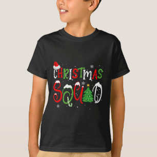 T-shirt Jeu de Noël 2024 Funny Xmas Tree Family Matchi