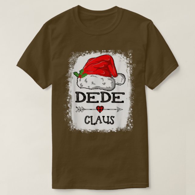 T-shirt Jeu de Noël de Dede Claus Jeu de famille (Design devant)