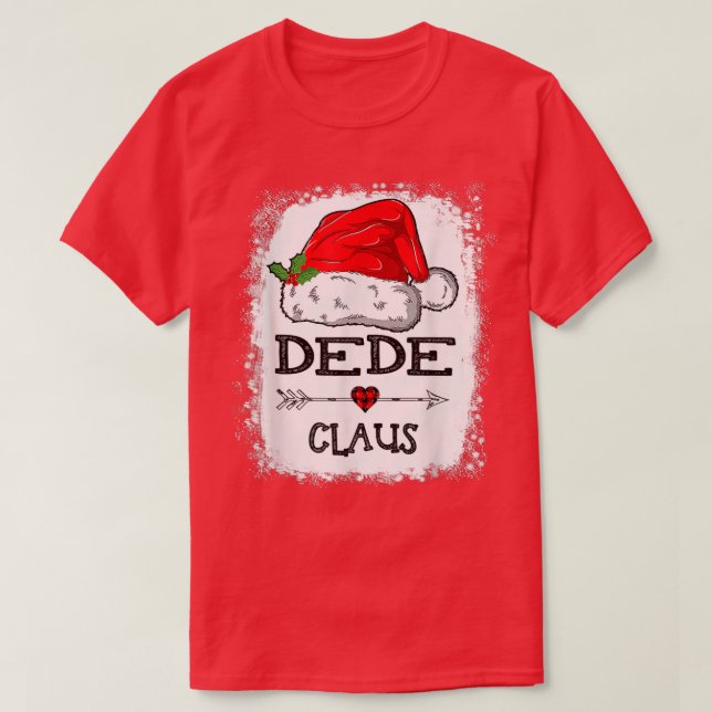 T-shirt Jeu de Noël de Dede Claus Jeu de famille (Design devant)